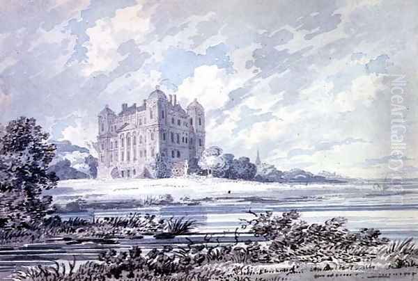 Duff House Oil Painting by Thomas Girtin