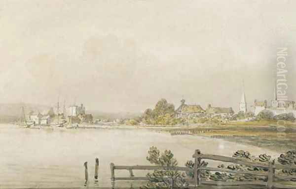 Southampton Oil Painting by Thomas Girtin