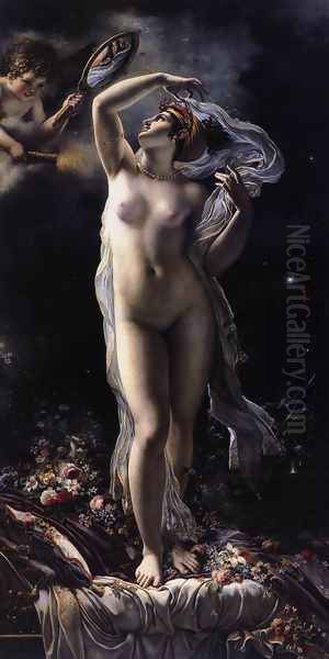 Mademoiselle Lange as Venus 1798 Oil Painting by Anne-Louis Girodet de Roucy-Triosson