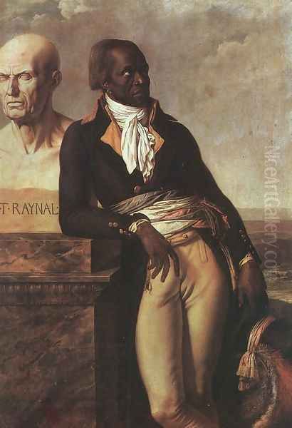 Portrait of Jean-Baptiste Belley Oil Painting by Anne-Louis Girodet de Roucy-Triosson