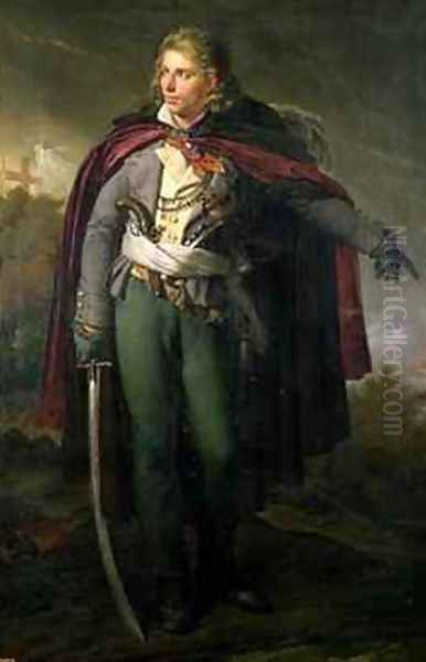 Jacques Cathelineau 1759-93 Oil Painting by Anne-Louis Girodet de Roucy-Triosson