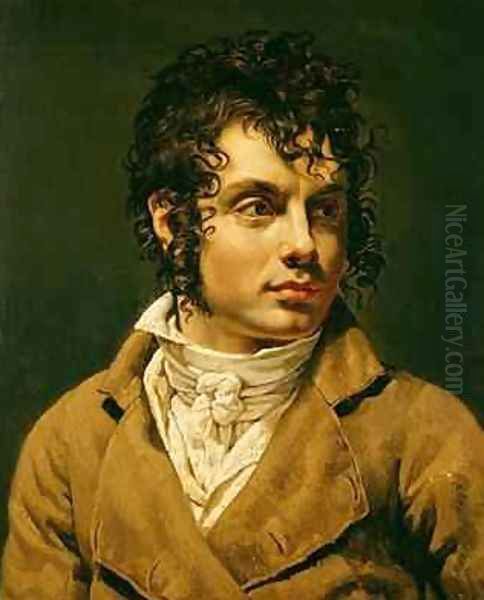 Portrait of a Man Oil Painting by Anne-Louis Girodet de Roucy-Triosson