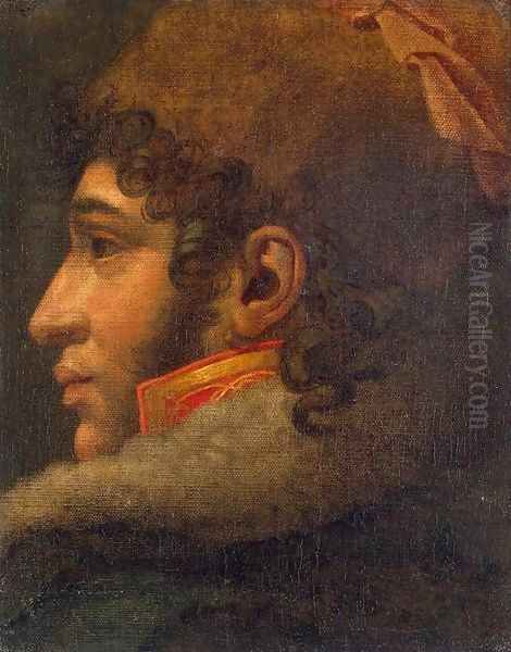 Portrait of Joachim Murat Oil Painting by Anne-Louis Girodet de Roucy-Triosson