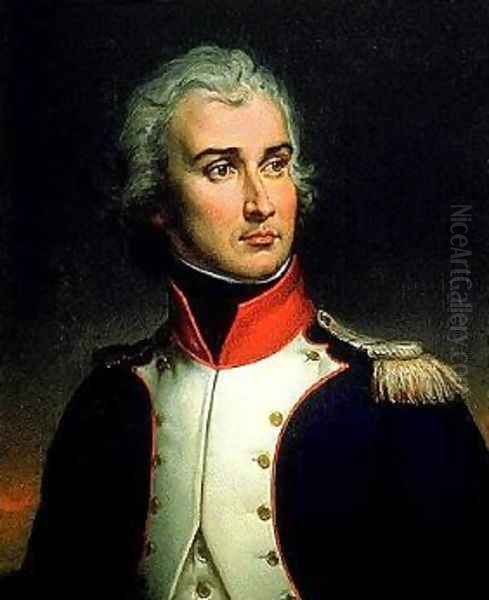 Jean Lannes (1769-1809), French general Oil Painting by Pierre-Narcisse Guerin