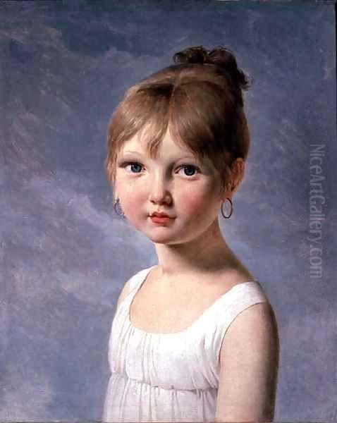 The Artists Daughter Oil Painting by Pierre-Narcisse Guerin