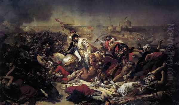 The Battle of Abukir 1806 Oil Painting by Antoine-Jean Gros