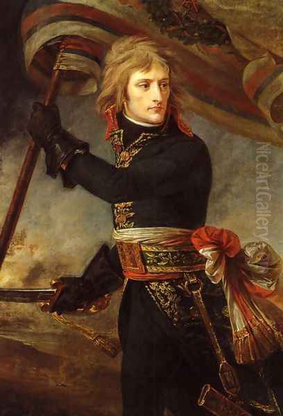 Bonaparte at the Bridge of Arcole Oil Painting by Antoine-Jean Gros