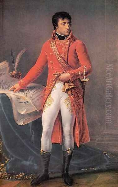 Napoleon Bonaparte Oil Painting by Antoine-Jean Gros