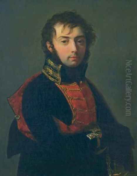 Portrait de General Oil Painting by Antoine-Jean Gros