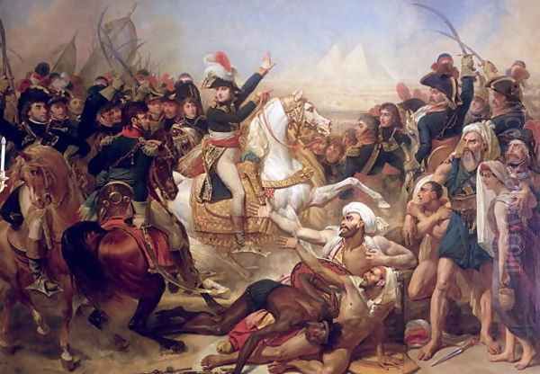 The Battle of the Pyramids Oil Painting by Antoine-Jean Gros