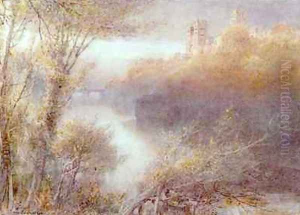 Durham Oil Painting by Albert Goodwin