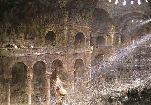 St Marks Basilica Venice from the gallery Oil Painting by Albert Goodwin