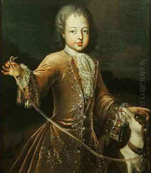 Leopold Clement 1707-29 Prince of Lorraine Oil Painting by Pierre Gobert