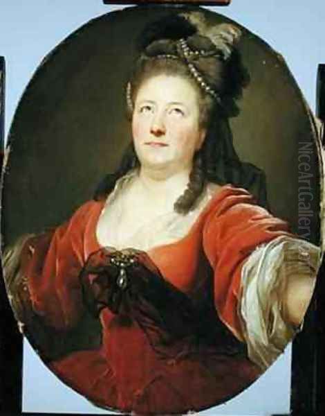 Portrait of the Actress Friederike Seyler 1738-89 Oil Painting by Anton Graff