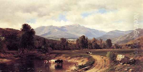 Road to the Mountains Oil Painting by Samuel Lancaster Gerry