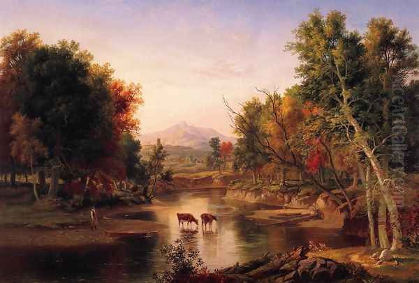 Mount Chocorua Oil Painting by Samuel Lancaster Gerry