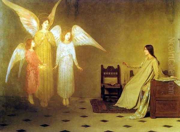 The Awakening Oil Painting by Thomas Cooper Gotch