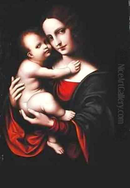 Madonna and Child Oil Painting by Giampietrino