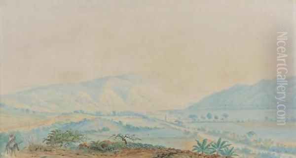 Valle de Caracas Oil Painting by Anton Goering