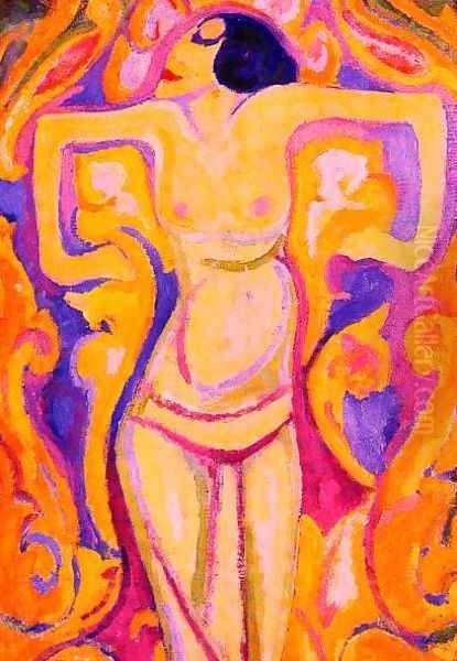 Danse Orientale Oil Painting by Leo Gestel