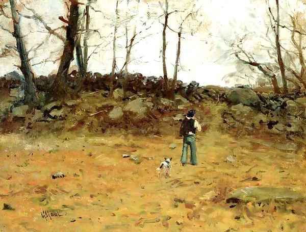 An Afternoon Stroll Oil Painting by Gilbert Gaul