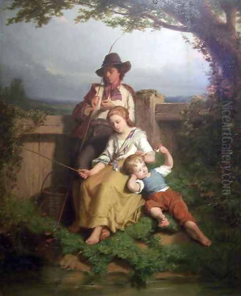 Daydreaming Oil Painting by Theodore Gerard