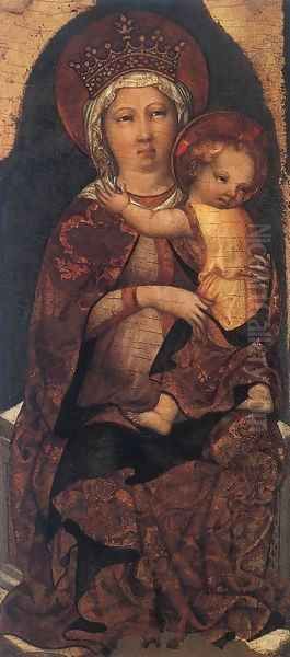 Virgin and Child 2 Oil Painting by Michele (di Taddeo di Giovanni Bono) Giambono