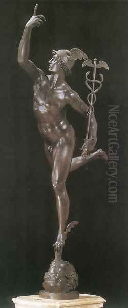 Mercury (front view) by Giambologna