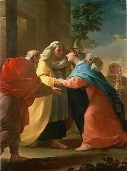 The Visitation Oil Painting by Ubaldo Gandolfi