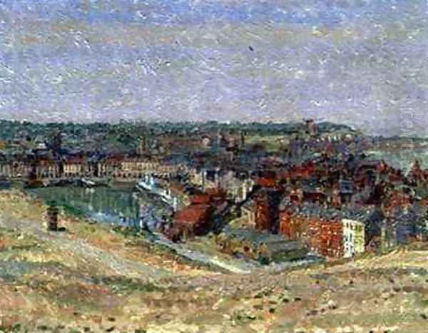 Dieppe 2 Oil Painting by Harold Gilman