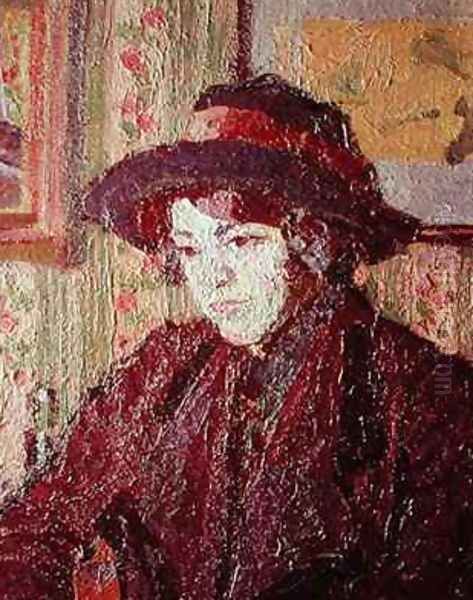 The Tea Cup Oil Painting by Harold Gilman