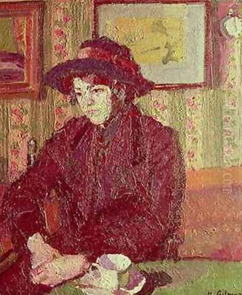 The Tea Cup 2 Oil Painting by Harold Gilman