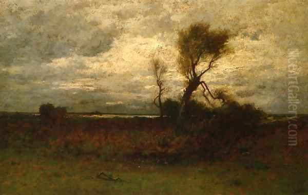 Near the Coast Oil Painting by Robert Swain Gifford