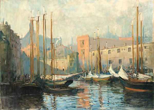 Untitled Oil Painting by Arthur C. Goodwin