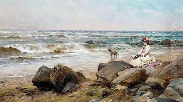 Faraway thoughts Oil Painting by Alfred Glendening