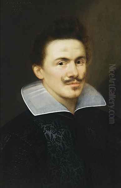 Portrait of a Man 1619 Oil Painting by Gortzius Geldorp