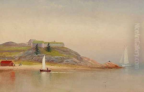 Fort Phoenix Oil Painting by Charles Henry Gifford