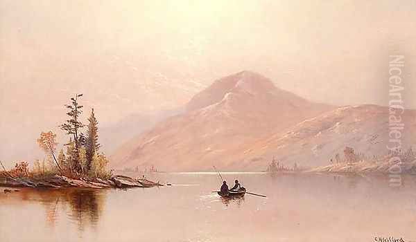 Lake George, 1877 Oil Painting by Charles Henry Gifford