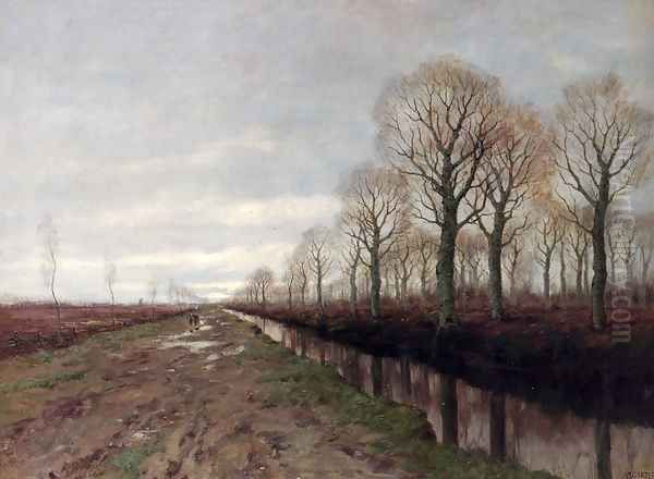 After The Rain Oil Painting by Arnold Marc Gorter