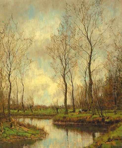 Early Spring Oil Painting by Arnold Marc Gorter