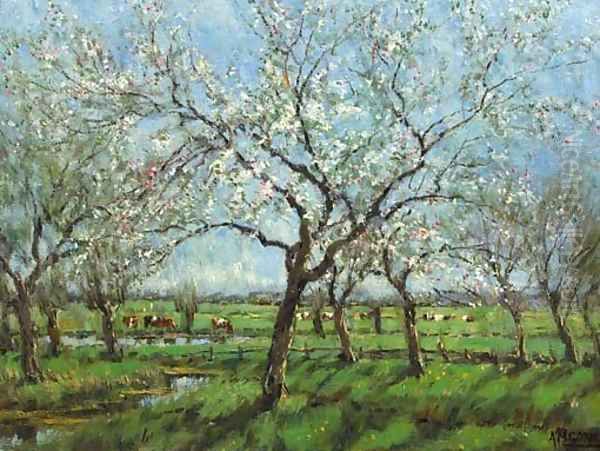 Spring Oil Painting by Arnold Marc Gorter