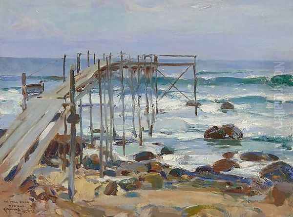 The Mill Stand-Montauk, 1928 Oil Painting by Walter Granville-Smith