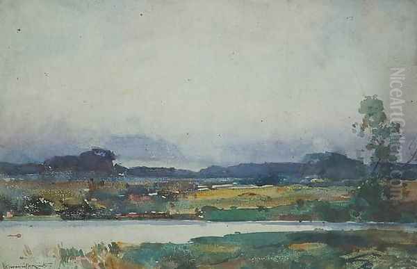 Spring Landscape, 1921 Oil Painting by Walter Granville-Smith