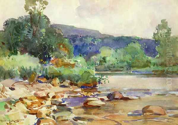 The Bend Pool, 1929 Oil Painting by Walter Granville-Smith