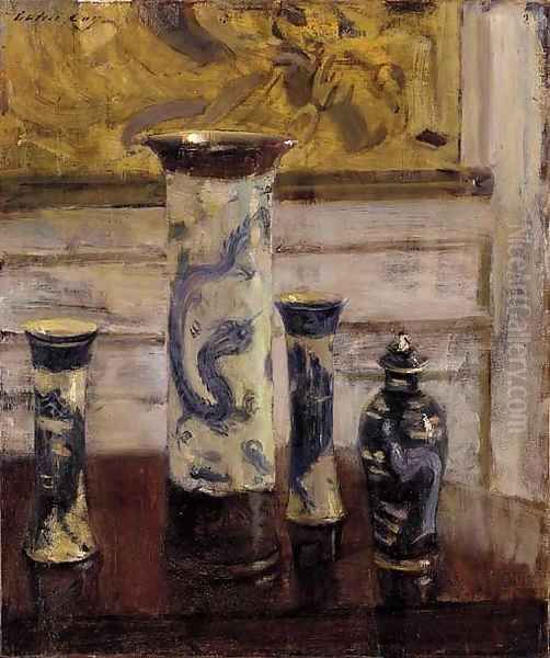 The Vases Oil Painting by Walter Gay