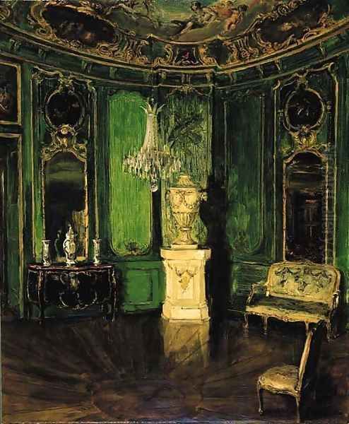 Interieur Vert Oil Painting by Walter Gay