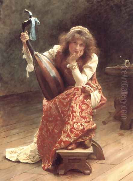 Après (After) Oil Painting by Edward John Gregory