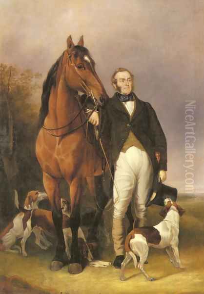 The Sporting Gentleman Oil Painting by Sir Francis Grant