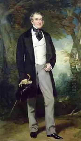 Portrait of William Beckett Oil Painting by Sir Francis Grant