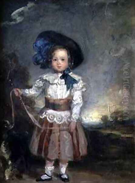 Admiral Lord Charles Scott as a Boy Oil Painting by Sir Francis Grant